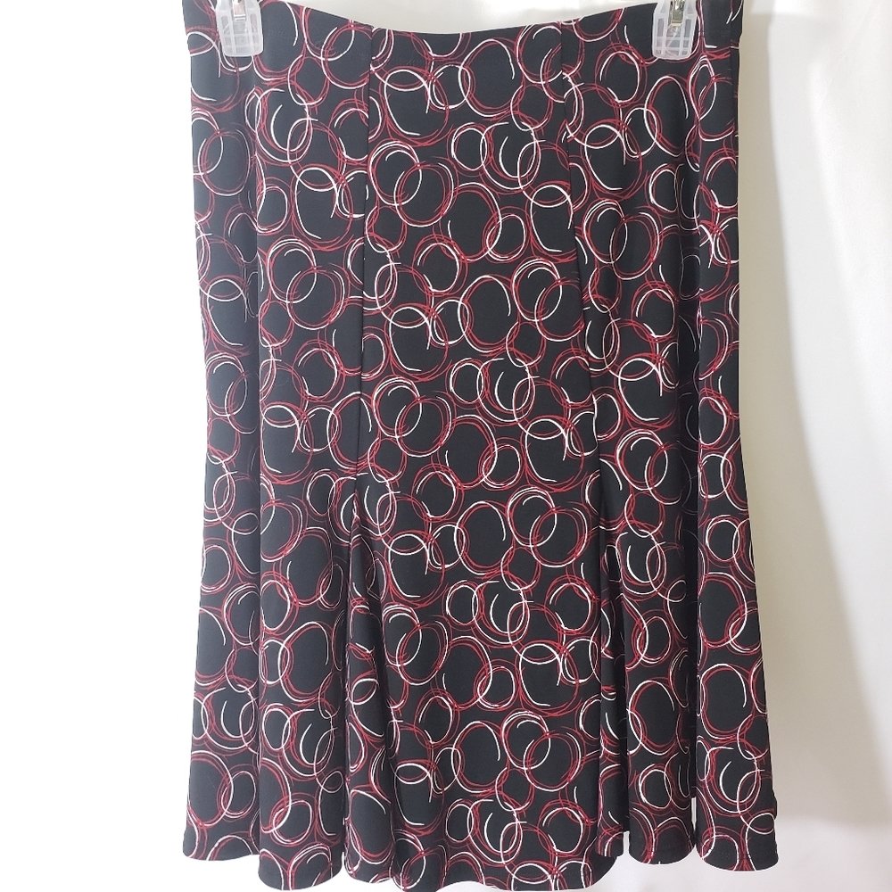 ⭐️3/$15⭐️ Red Black Circle Skirt